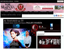 Tablet Screenshot of missindia.com.au